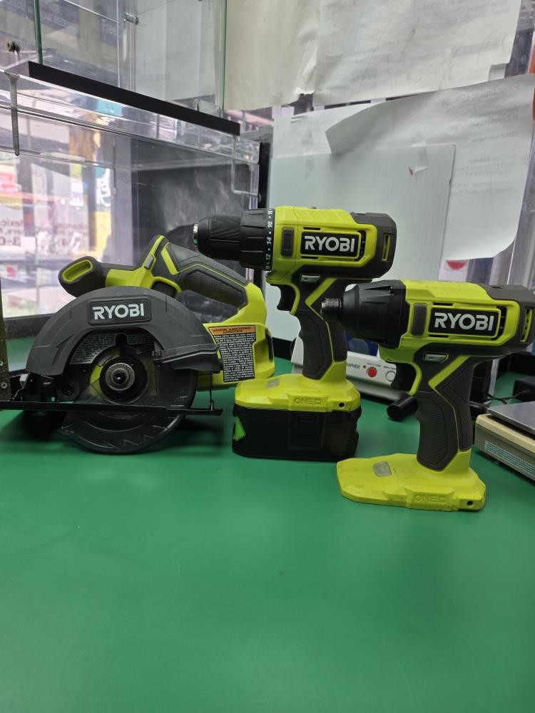 RYOBI TOOLS 3 SET (E13007147)