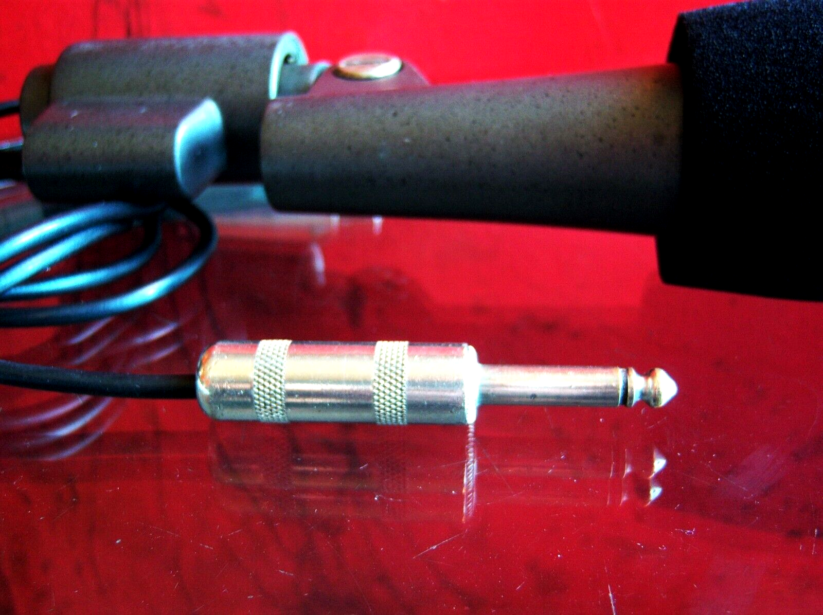 Vintage RARE 1970's Dukane 7A882 / Shure SM56 dynamic cardioid microphone Dual Z