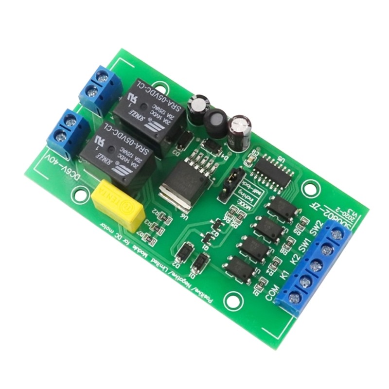 DIY Forward Reverse Control Motor Driver Control Module Jogs/Self-locking Modes