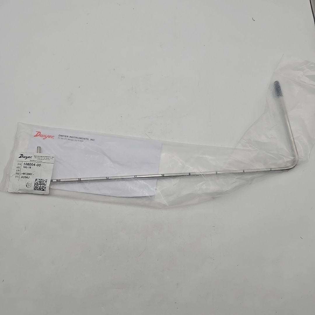 DWYER 108004-00 18" Sensing Tube 160-18 M72901-A33AJ