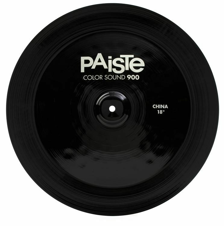 Paiste Color Sound 900 Black 18" China Cymbal/Brand New/Model # CY0001912618