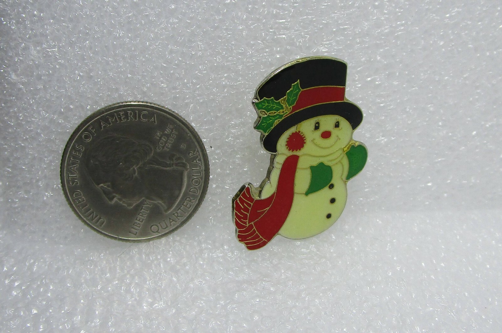 Snowman Pin