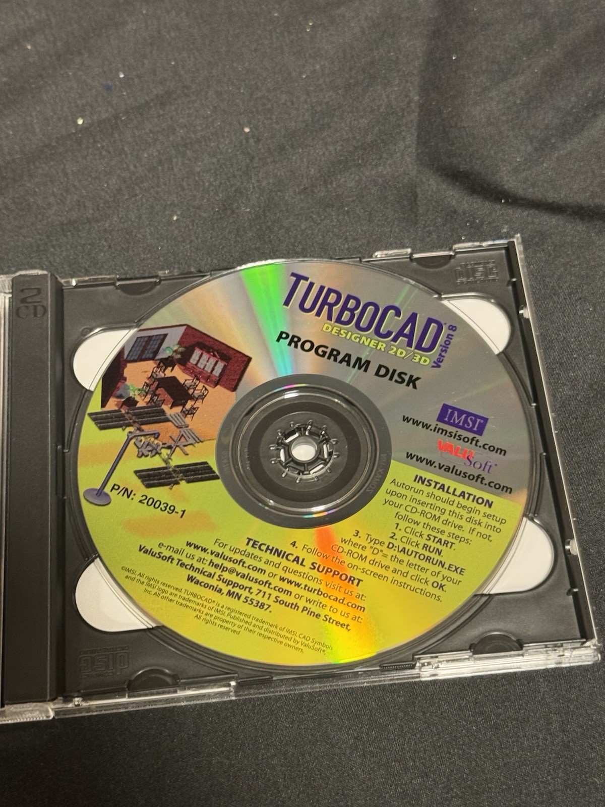 Turbocad designer 2D/3D Version 8 Big Box