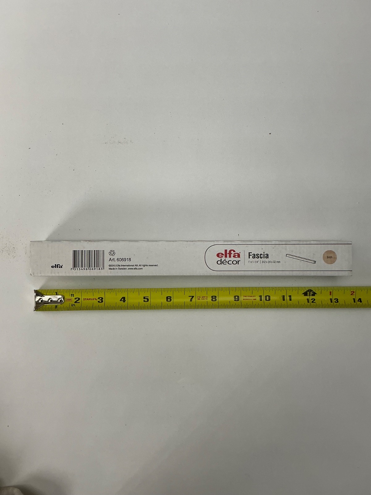 elfa shelving fascia