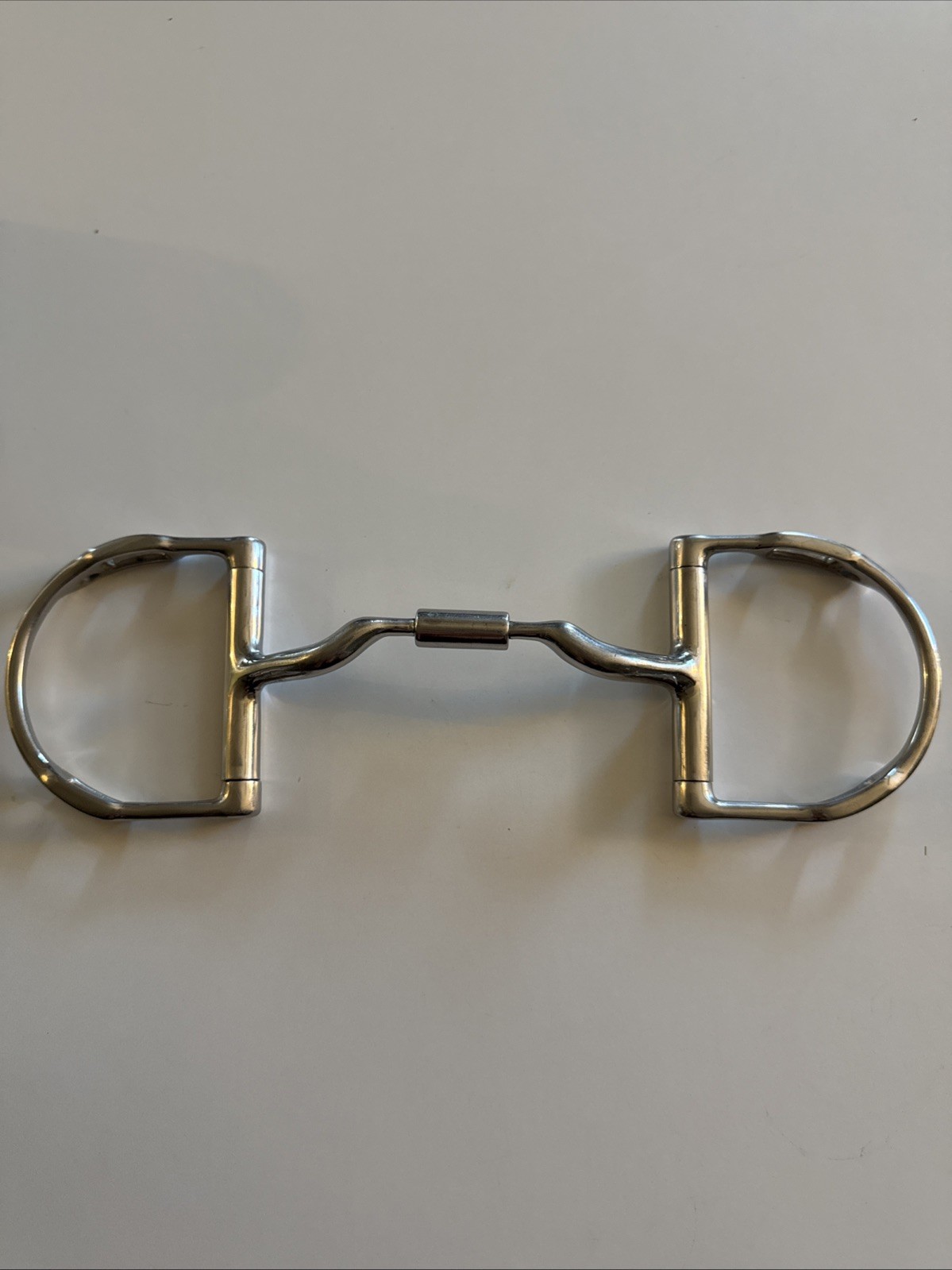 Toklat Mylers D Ring Comfort Snaffle Gag, ENGLISH HORSE BIT, 5 1/4”, Used
