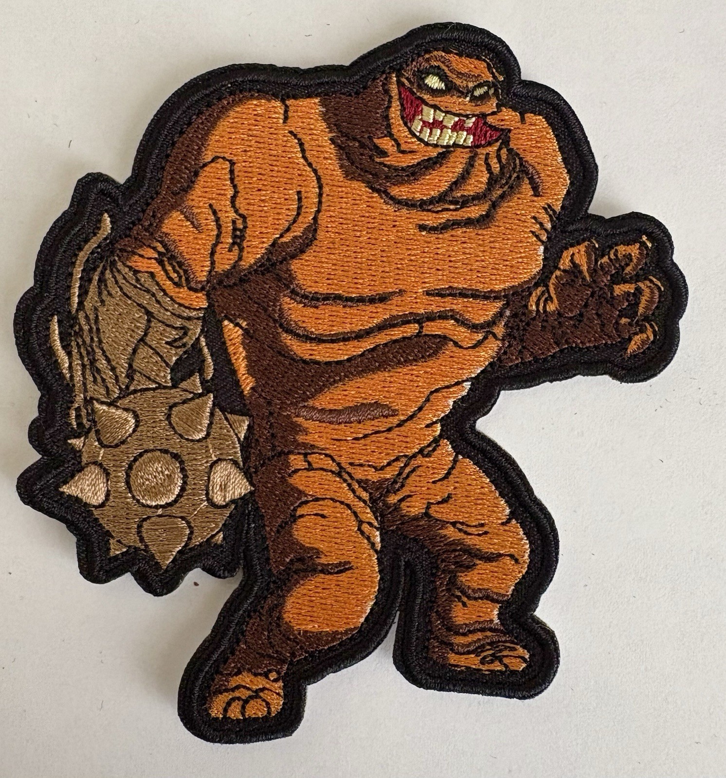 BATMAN embroidered CLAYFACE figure patch iron sew Animated Series clay face