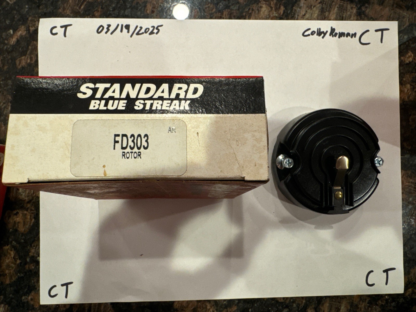 Distributor Rotor Standard FD-303
