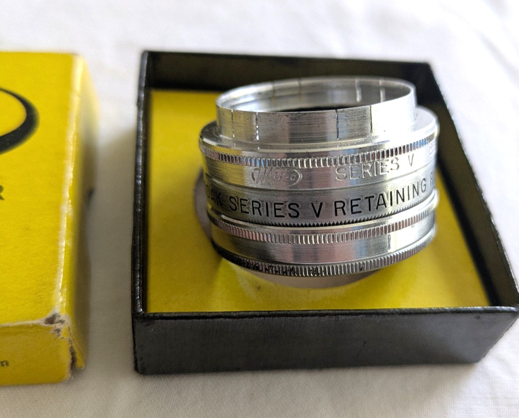 Mil-O Adapter RIng Series V 28.5mm + Kodak Series V Retaining Ring