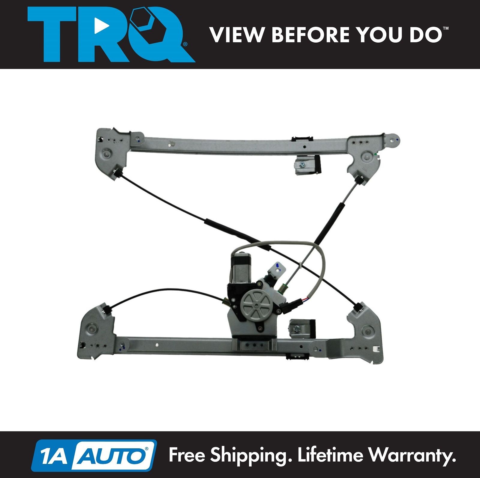 TRQ  Front Power Window Regulator w/ Motor Driver Side Left LH for 04-08 F150