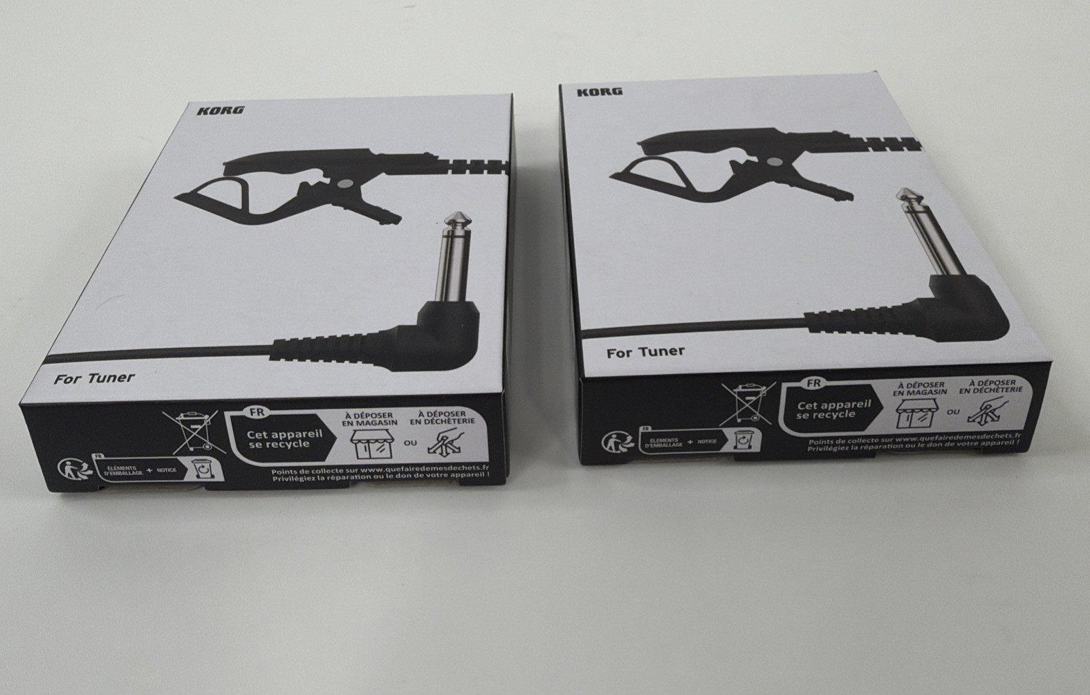 (2 Pack) Korg CM-300 Contact Microphone Black