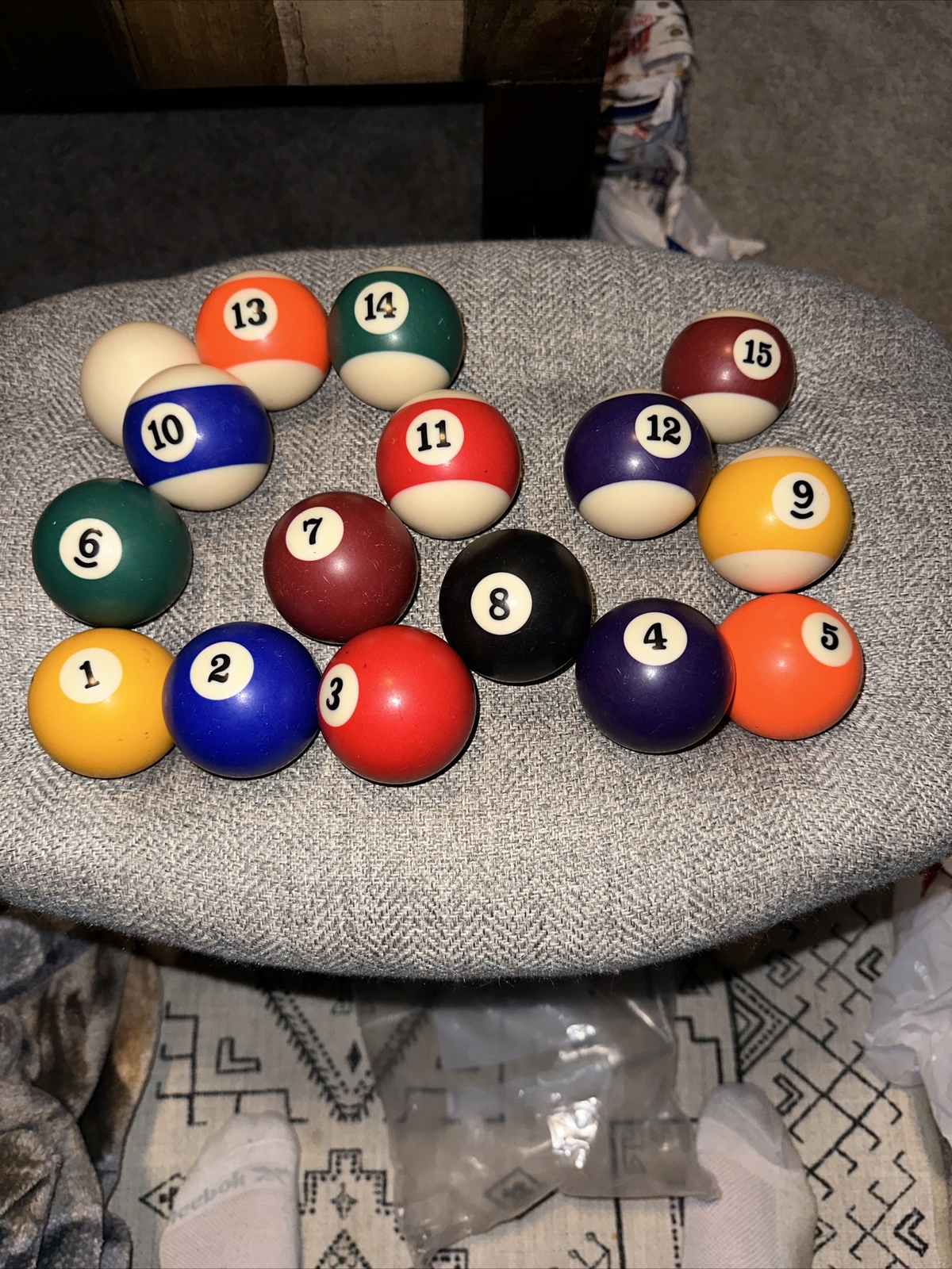 Vintage: Billiard Standard Pool Balls Set