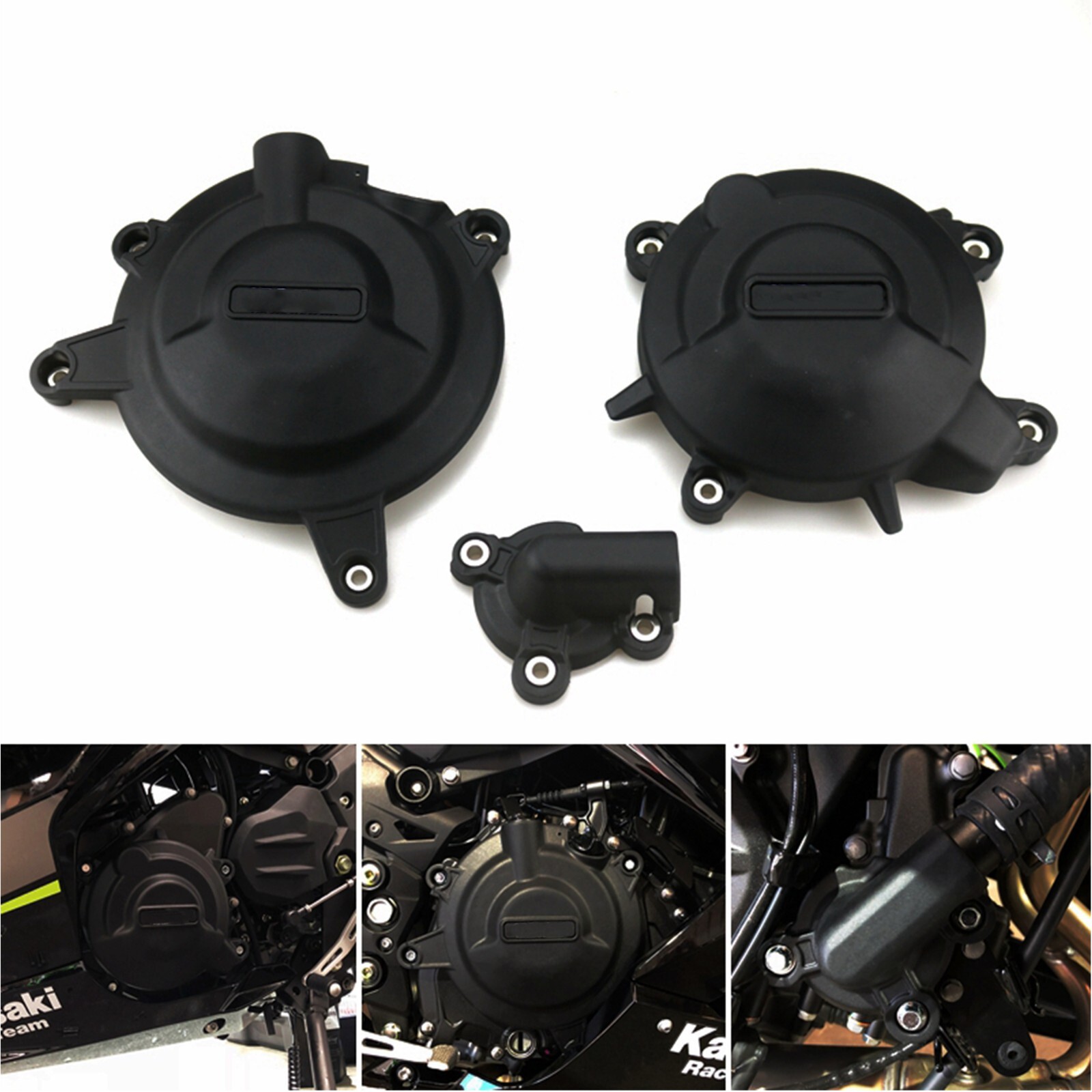 For Kawasaki Ninja 400 2018-2023 Ninja 500 Motorcycle Engine Protection Cover