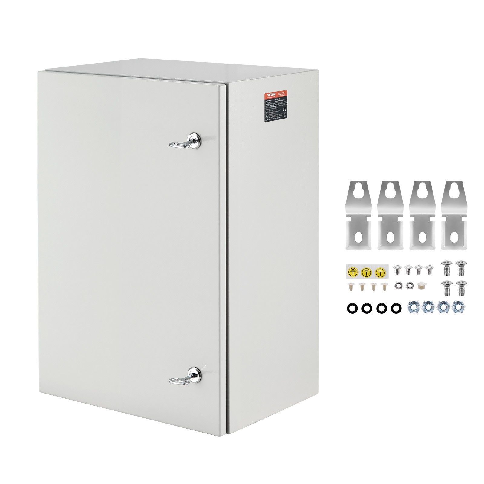 Steel Electrical Box Electrical Enclosure Box 24x16x12'' Carbon Steel IP65