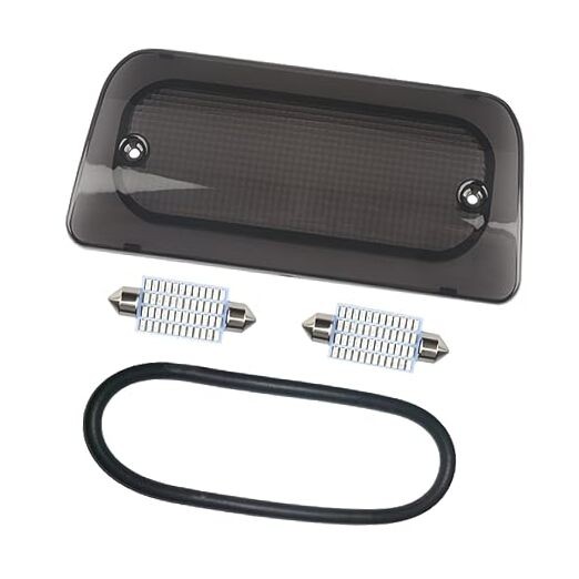 3rd Third Brake Light Lens Smoked Cover with Seal Only fits Regular or Crew Cab
