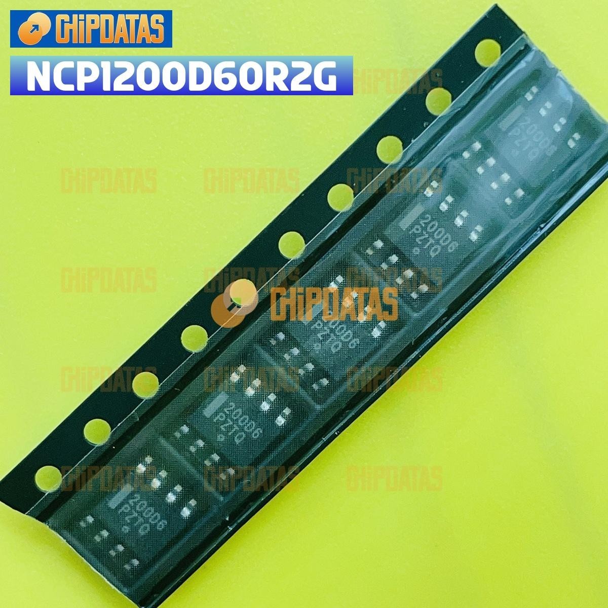 10PCS 200D6 NCP1200D60R2G SOP-8 Integrated Circuit #R11