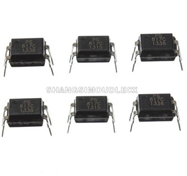 20PCS PC817 EL817C LTV817 PC817-1 DIP-4 OPTOCOUPLER NEW