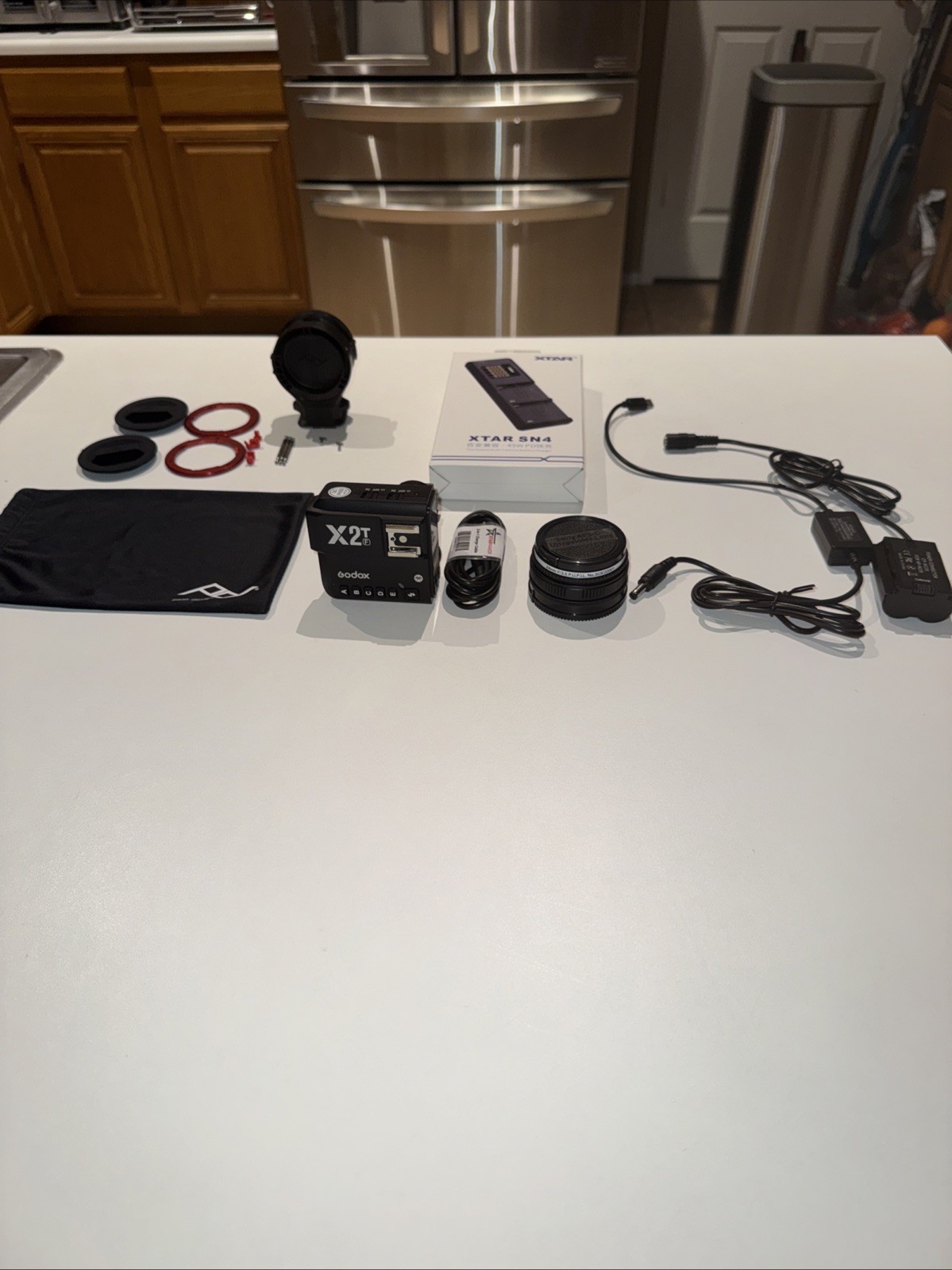 Camera Accessory Bundle – Godox X2T-F, Peak Design, XTAR SN4 - See Description!!