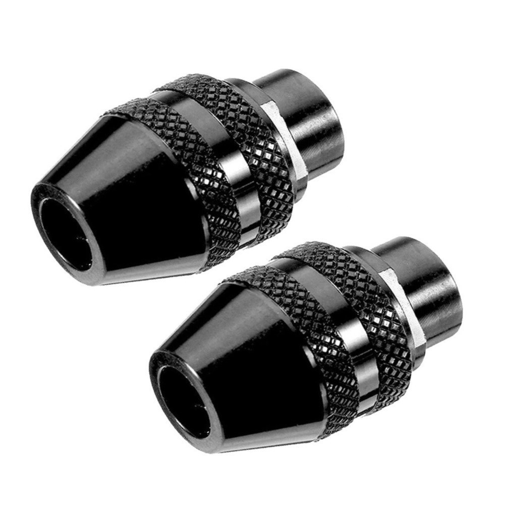 2Pcs Multi Chuck Quick Change Adapter Drill Bit Chuck Rotary Accessories Kit UK