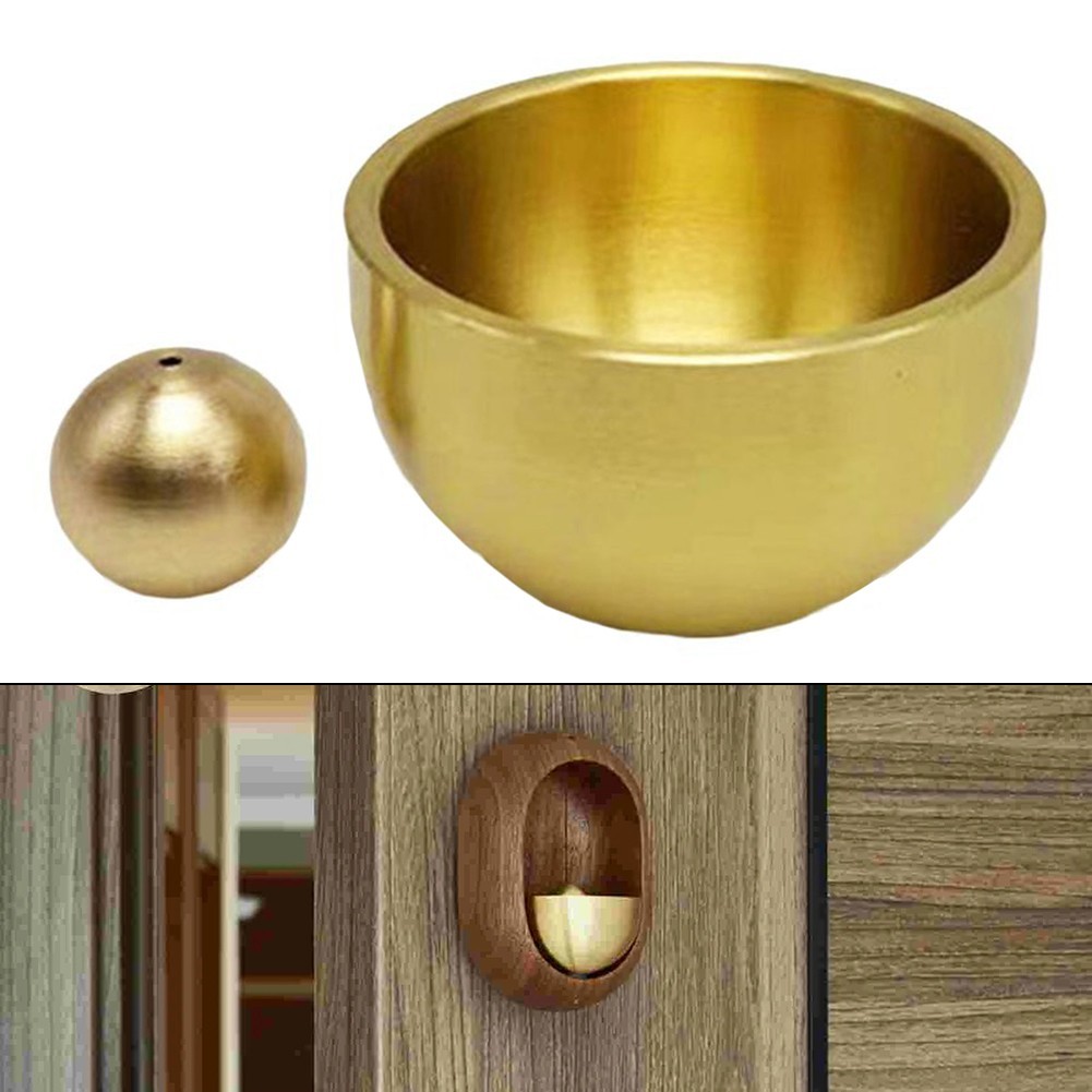 Unique Brass Dopamine Doorbell and Fridge Magnet for Kitchen Accessories