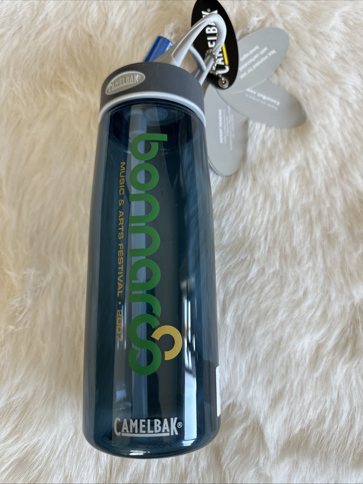 Camelbak Bottle Bonner Music & Art Festival 2007 Bire To Drink With Straw