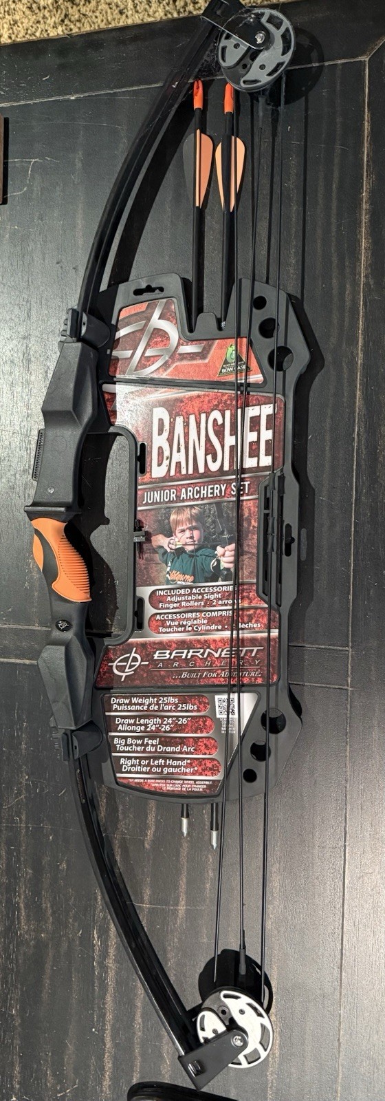 Barnett Banshee Junior Archery Set Complete With Arrows Never Used