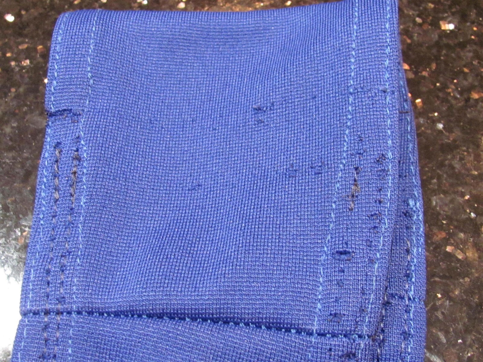 Inzer MaxDL Deadlift Suit Size 27 Blue with Red Trim (Used) (See description)