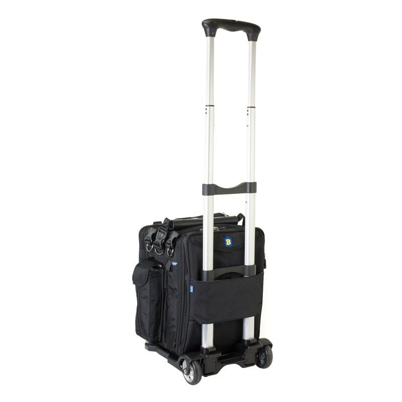 BRIGHTLINE B7 Flight Bag & Folding Cart Combo, Improved AGAIN !!!