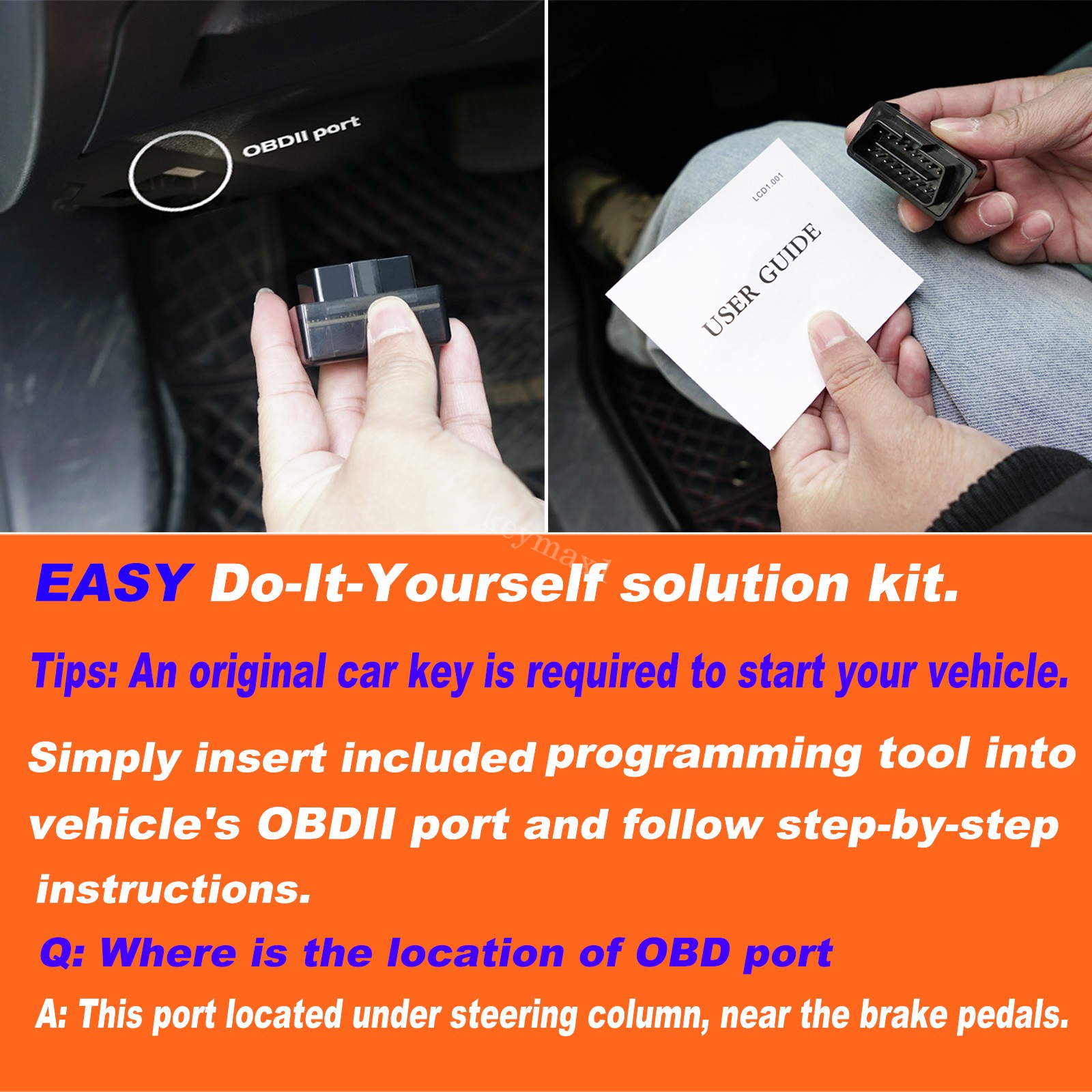 Remote Key Fob 4 Button + Programmer for Chevrolet Silverado 1500 2500 2011-2013