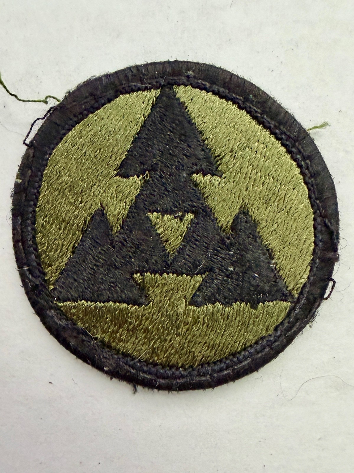 3rd Logistical Command Subdued US Army Patch