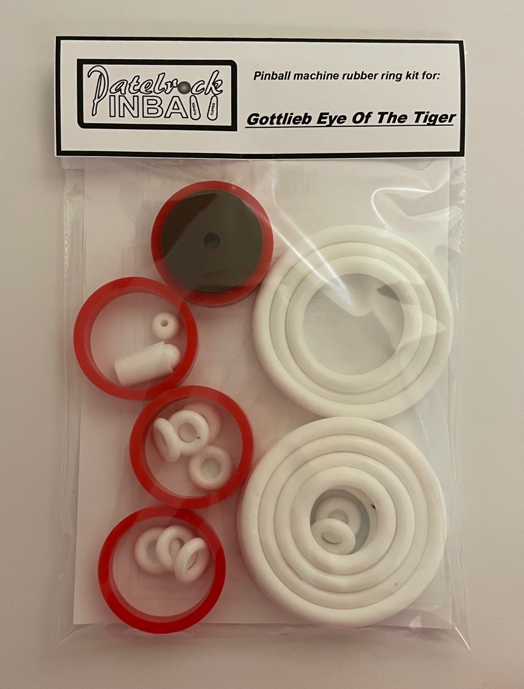 1978 Gottlieb Eye Of The Tiger Pinball Machine Rubber Ring Kit