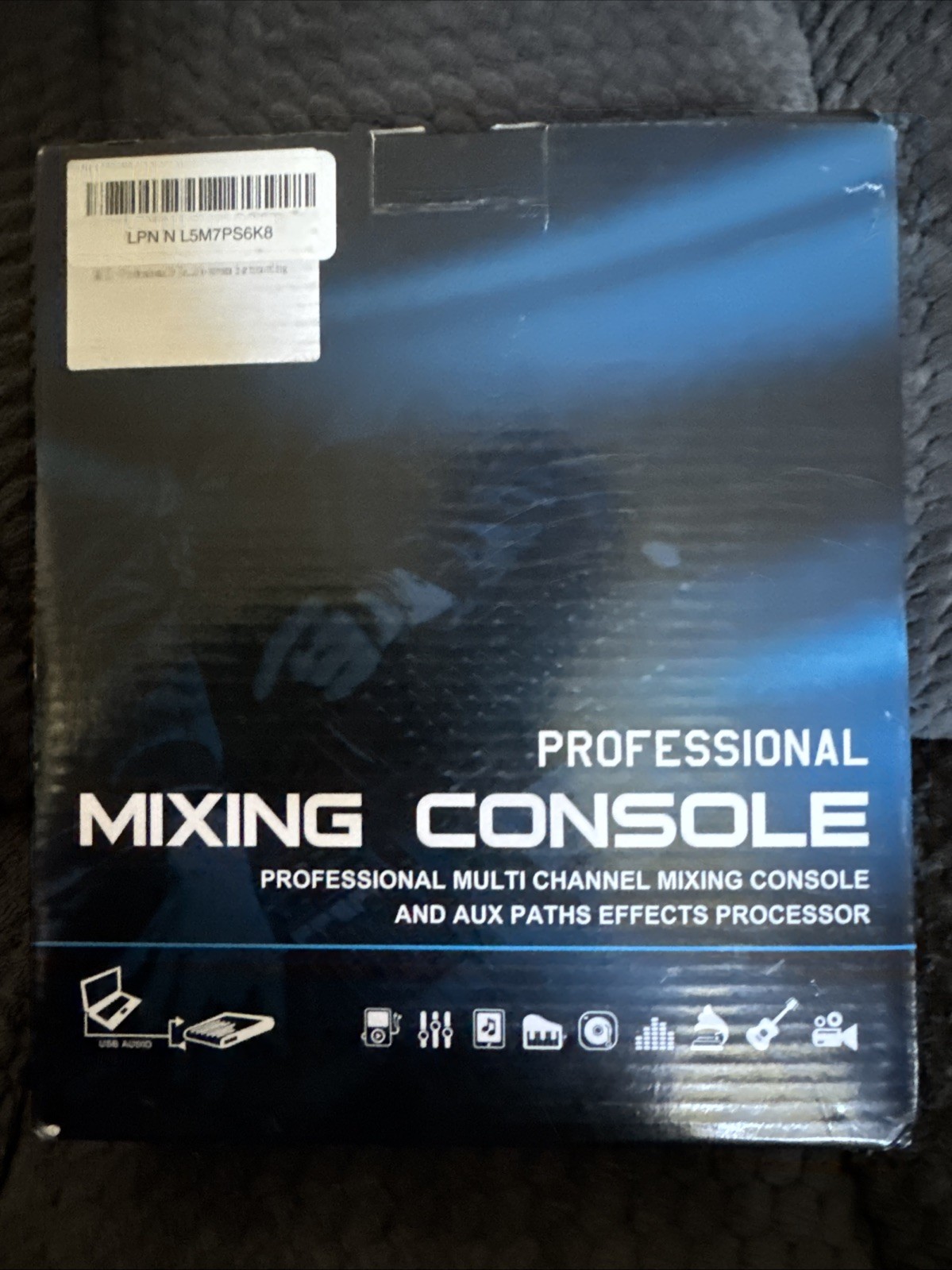 Professional Mixing Console. DJ Mixing Console. Multi Channel Unit