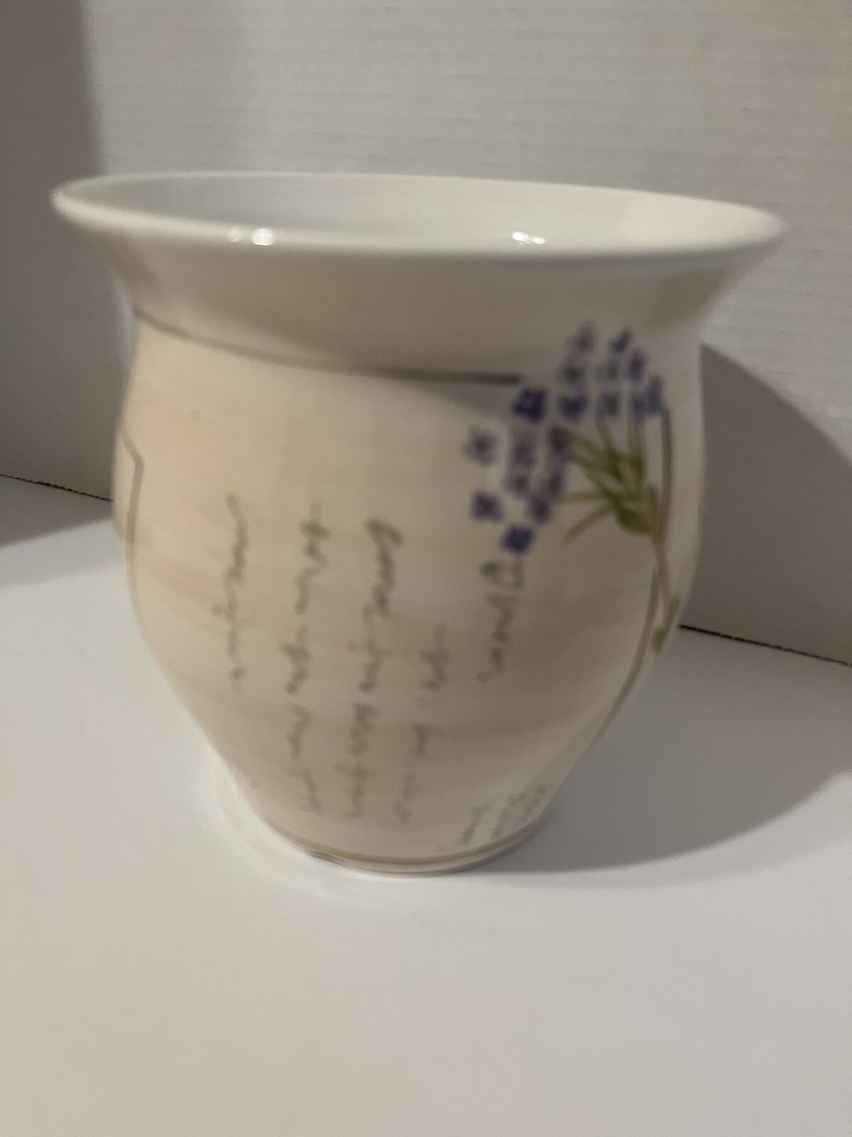 Vintage Bath And Body Works Handcrafted Spring Limited Edition Planter