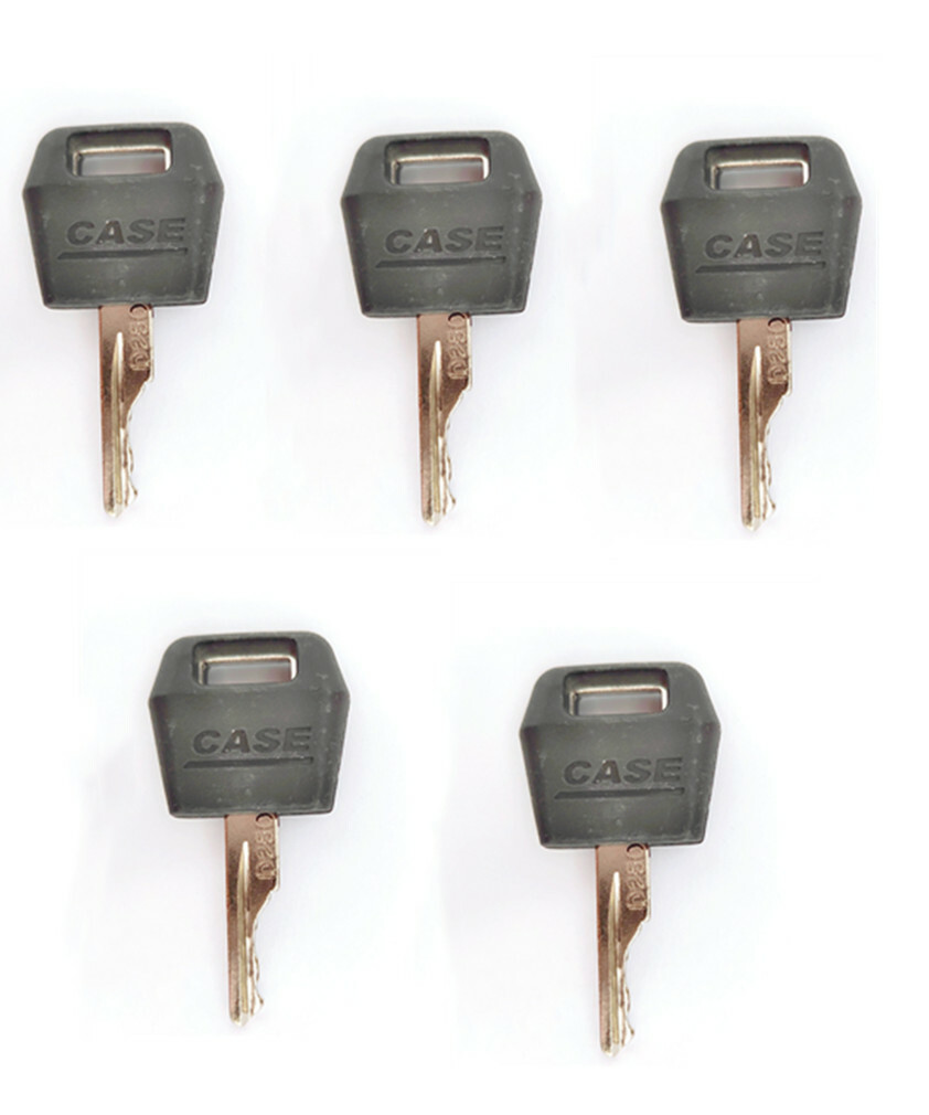 5 Ignition key for Case International Tractor 580D 580K 580L BACKHOE LOADER