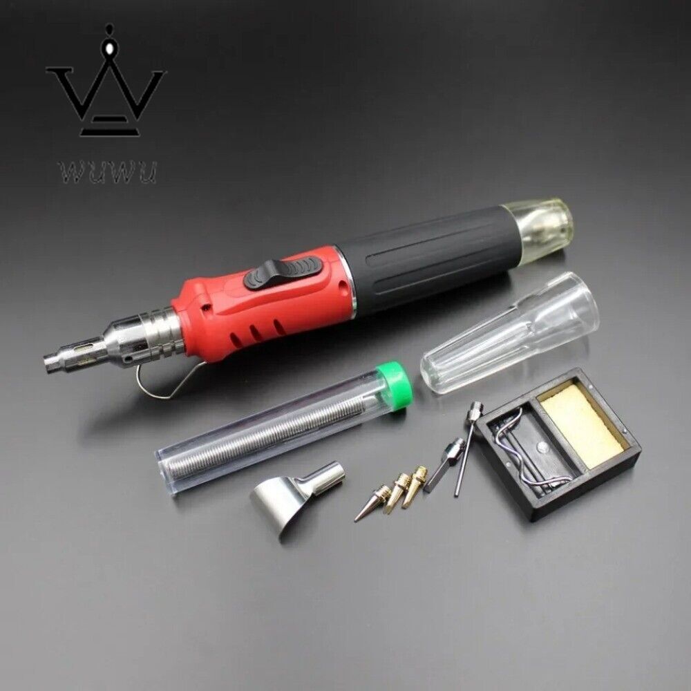 10-In-1 Gas Soldering Iron Set Multifunctional Auto-ignition Welding Torch Flame