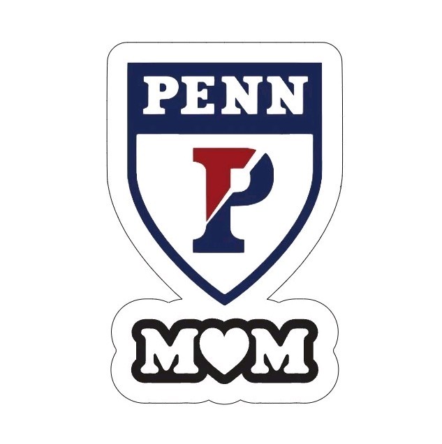 University Of Pennsylvania Car Magnet Mom NCAA Football Die Cut Laminated