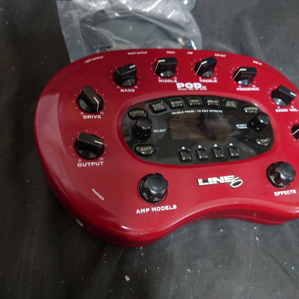 Line 6 POD XT Multi-Effects Guitar Processor Amp Modeler Ships from Japan