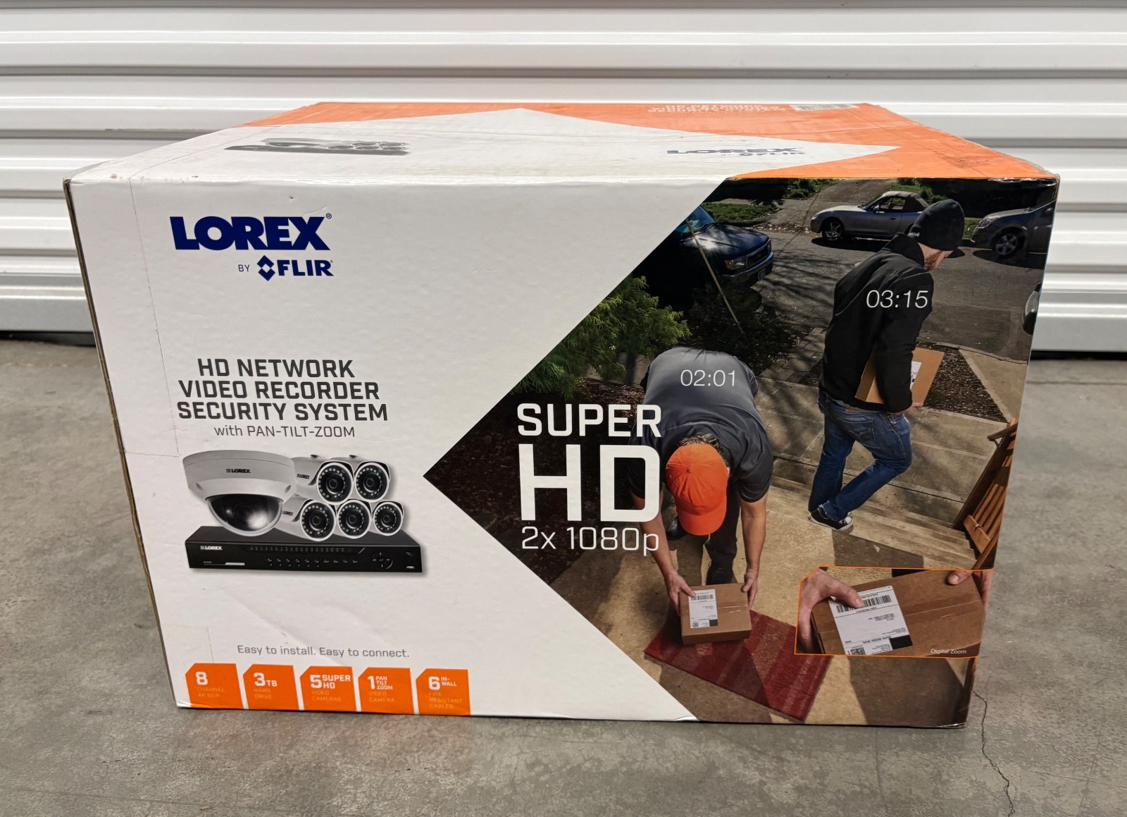 Lorex Flir HD Network Video Recorder Security System
