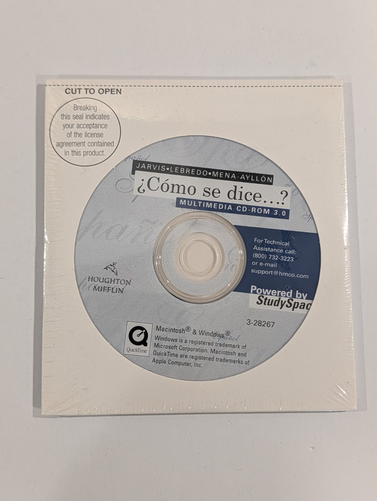 Spanish "Como Se Dice?" Multimedia PC CD-ROM 3.0 | NEW SEALED
