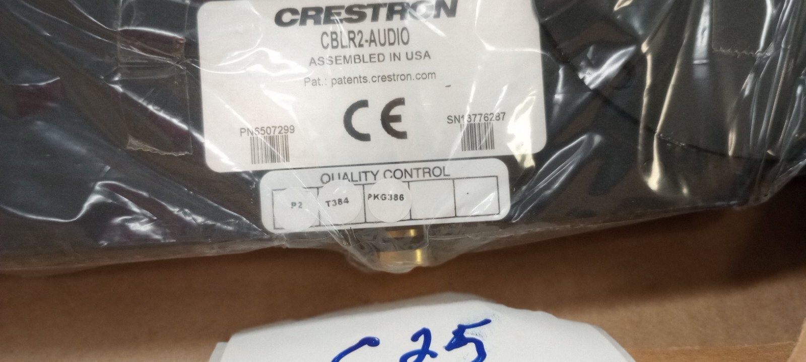 New OPEN CBLR2-AUDIO Audio Cable Retractor for Flip Tops Cable Crestron