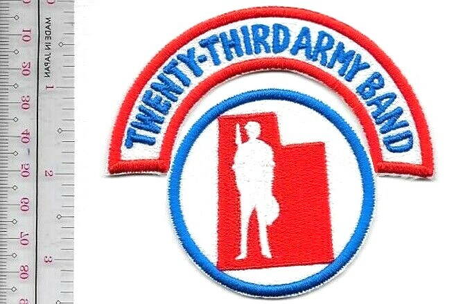 Military Band US Army 23rd Army Band Utah Army Nati'l Guard NO TARIFF