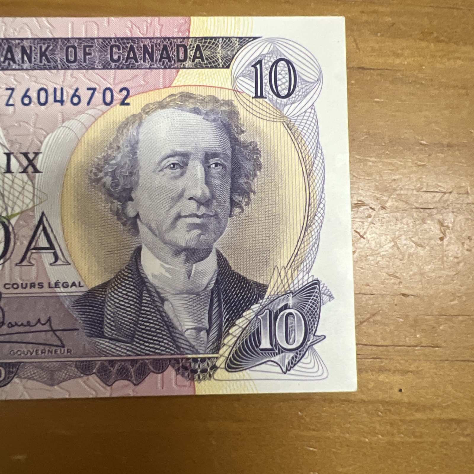 Bank Of Canada 10 Dollar Banknote P88C 1971 Unc