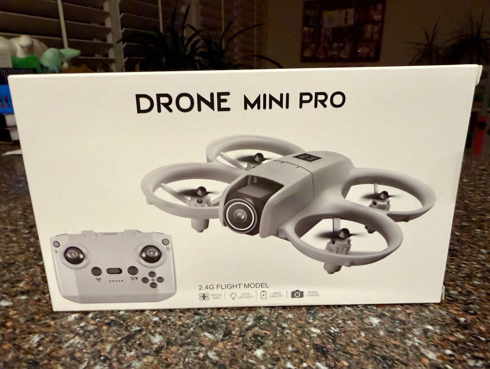 Neo Drone Mini Pro 2.4G Quadcopter grey w/ HD Camera, LED Lighting and remote