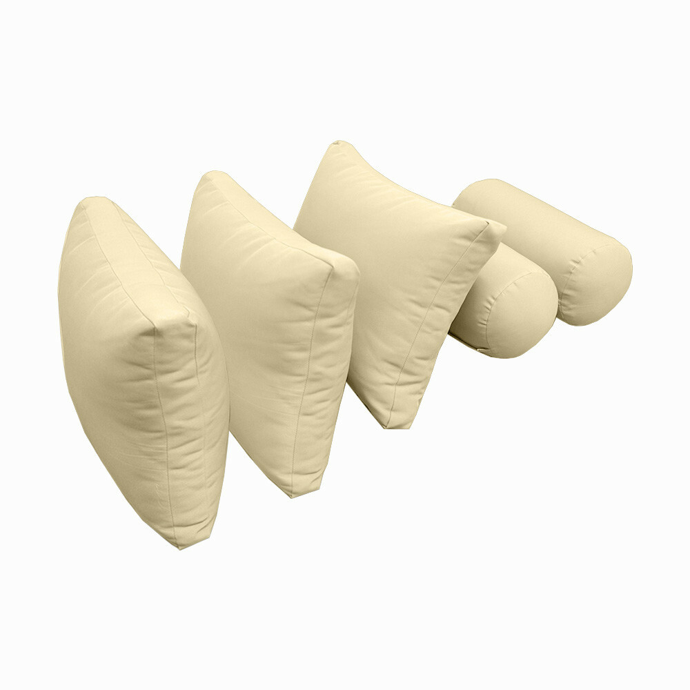 |SLIPCOVER ONLY| S3 Outdoor Bolster Backrest Pillow Covers Knife Edge Full AD103