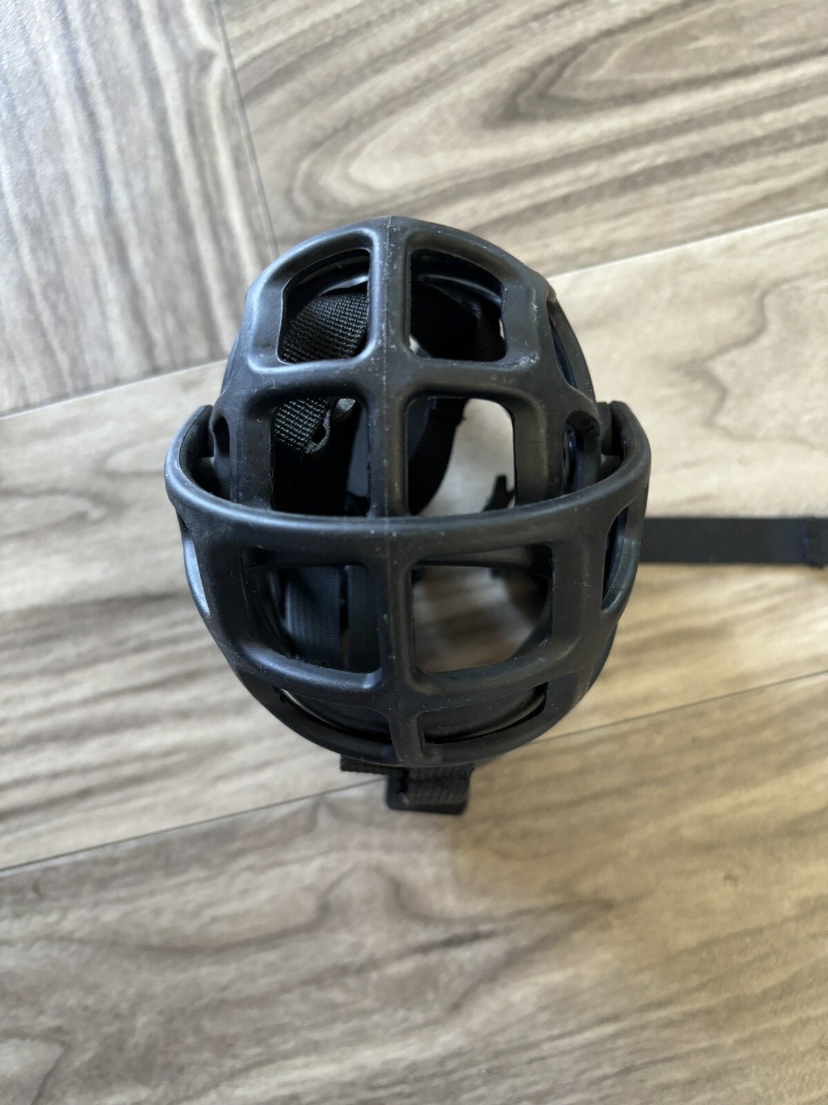 Dog Muzzle XL Breathable Basket Muzzle Black