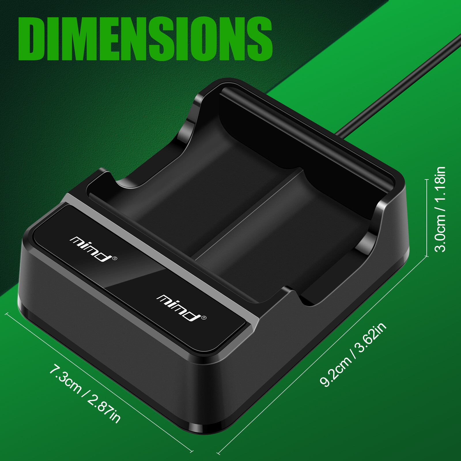 Rechargeable Battery Pack For XBox One X/S Series X/S Controller & Charger Cable