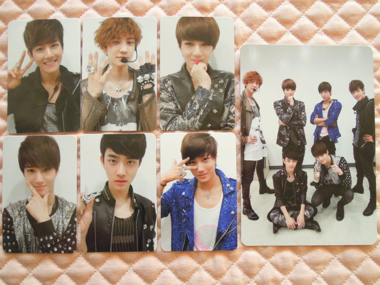 EXO EXO-K 1st Mini Album MAMA Photocard Set Baekhyun Chanyeol Sehun Suho DO Kai