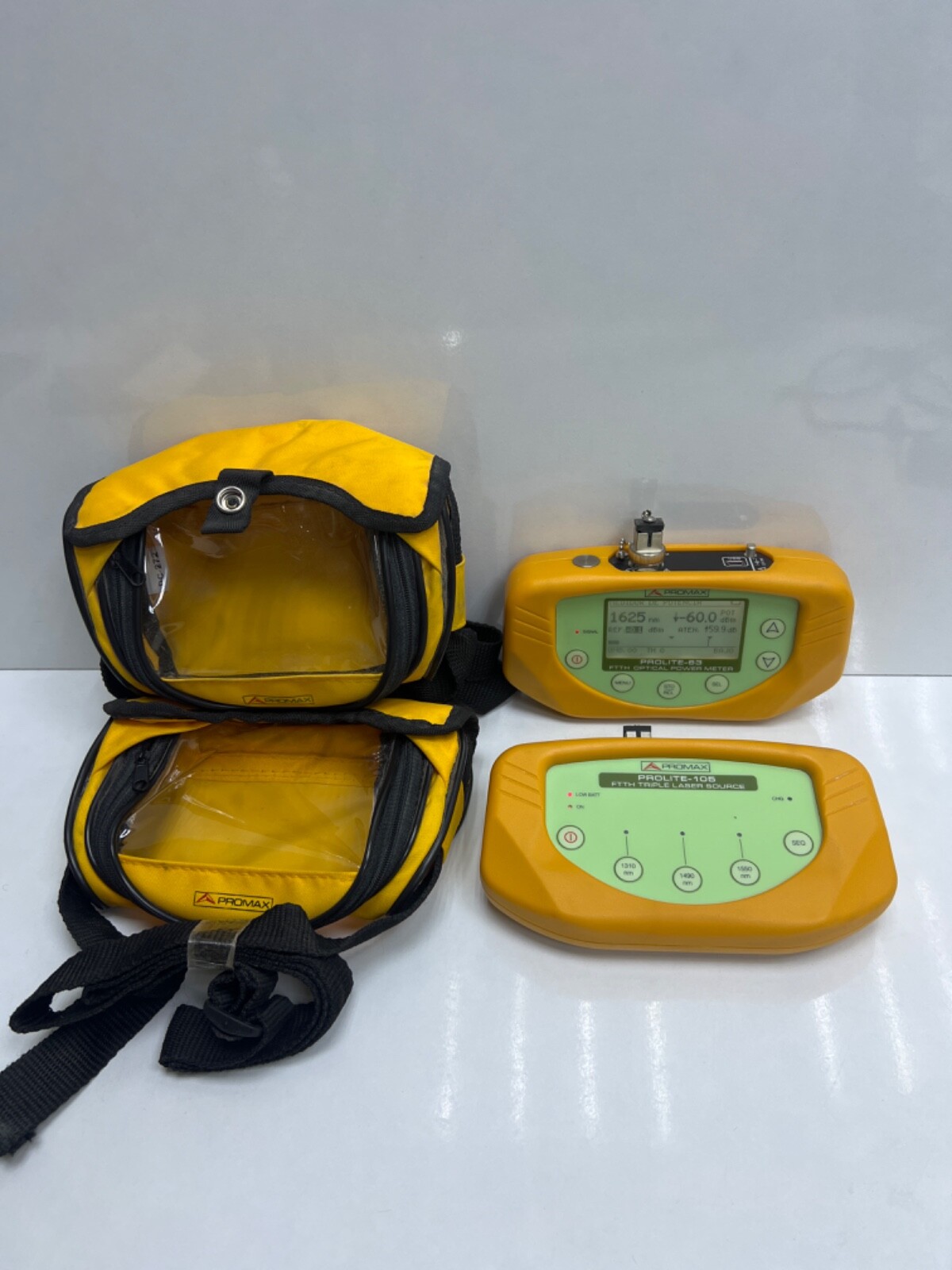 PROMAX PROLITE-63 , PL063AES11 FTTH Optical Power Meter Set