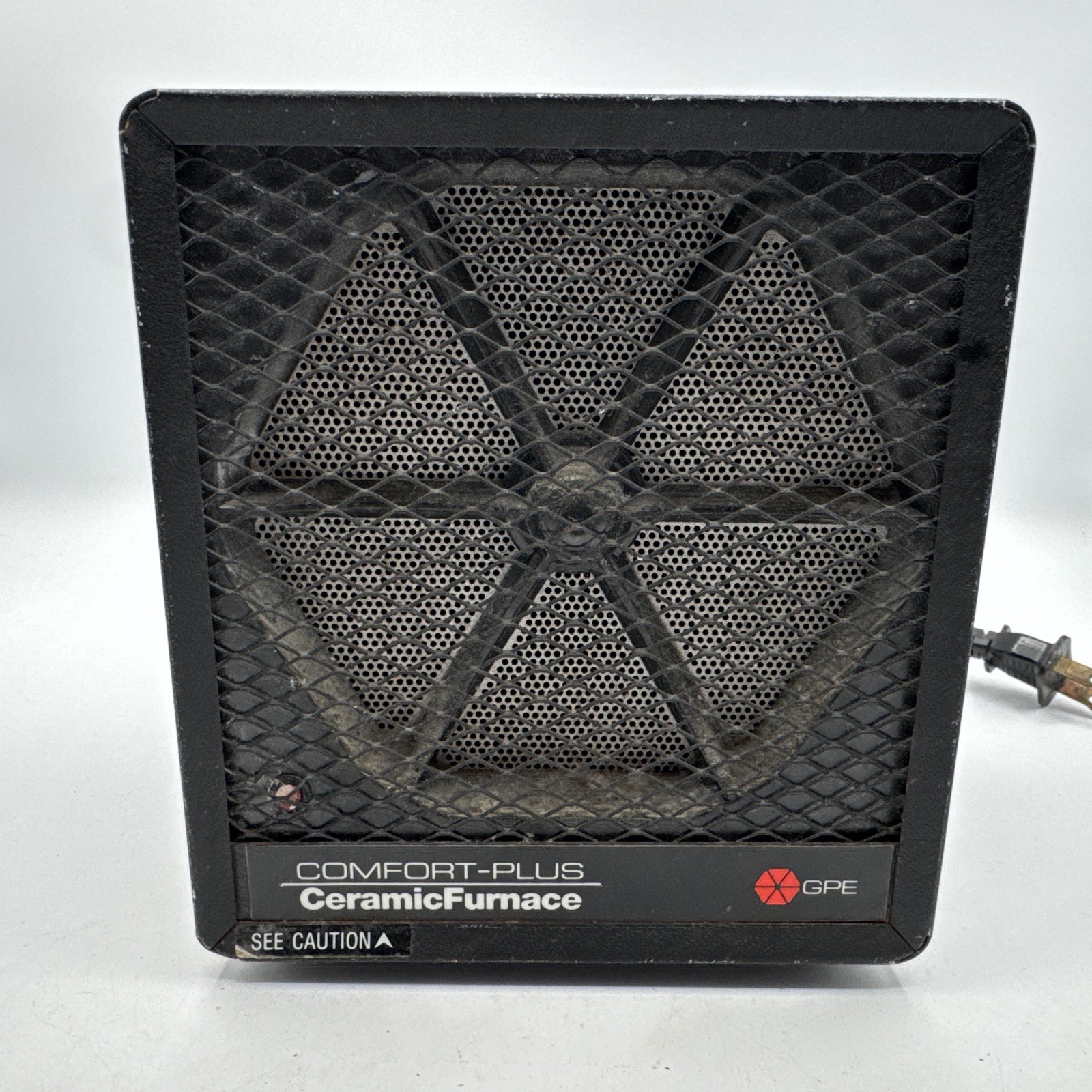 GPE Comfort Plus Ceramic Furnace Fan Heater w/ Thermostat Works USA 1500 Watts