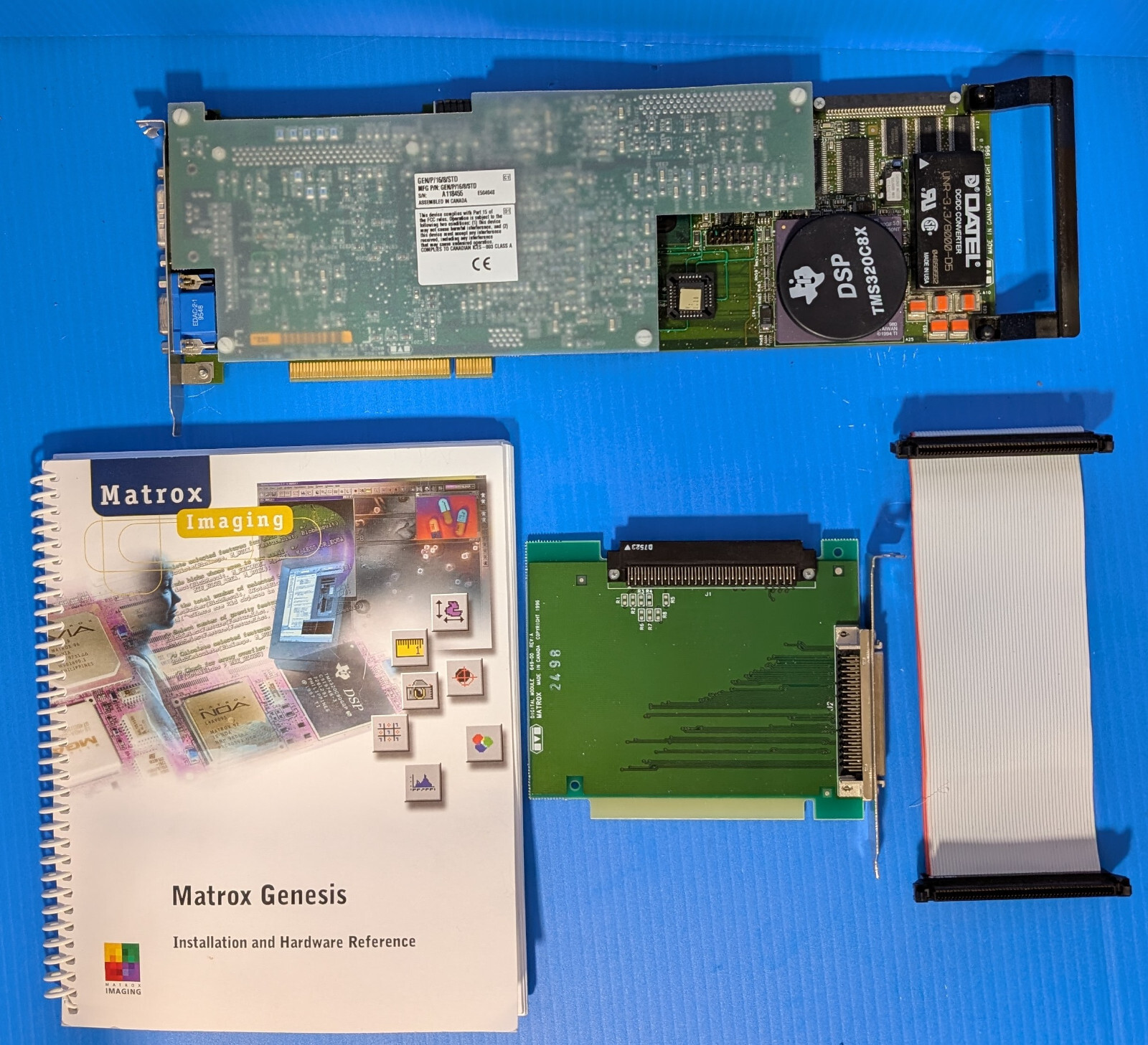 MATROX  Genesis GEN/P/16/8/STD 568-00 Rev.B  Video Frame Grabber PCI card