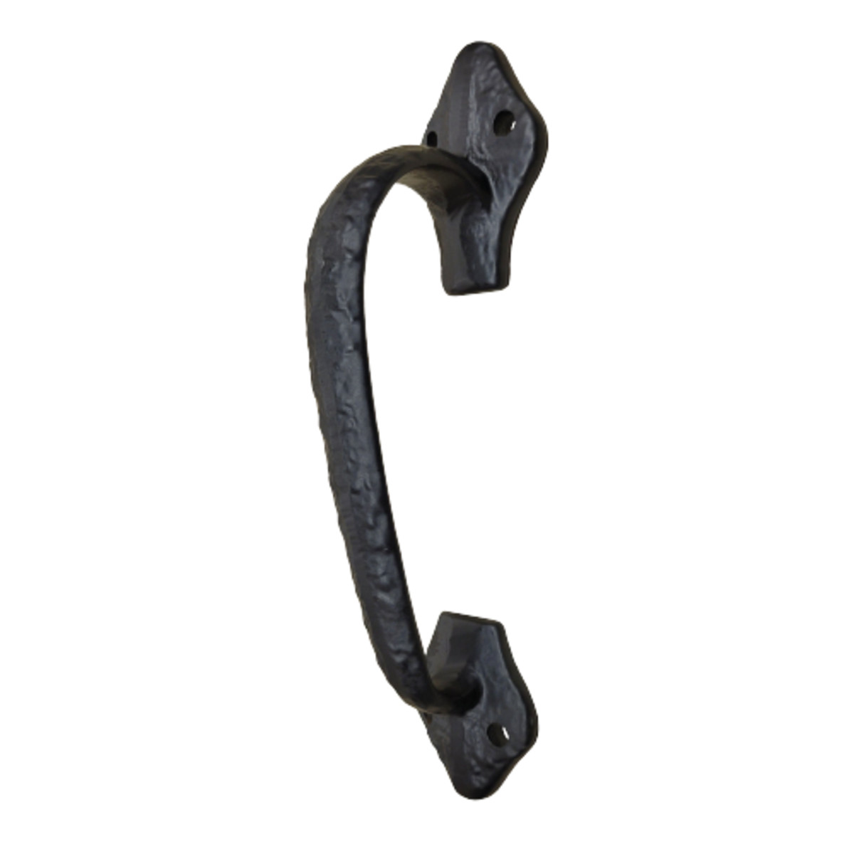 8" Cast Iron Door Handle Black Finish Great For Doors Cabinets Boxes More Gate